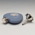 British Vintage Wedgwood Jasperware Heart-shaped Perfume Bottle